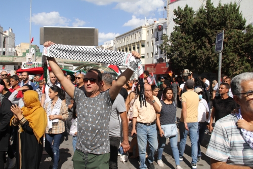 المسيرة الوطنية لدعم فلسطين 21 أكتوبر 2023